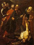 Dirck van Baburen Capture of Christ with the Malchus Episode oil